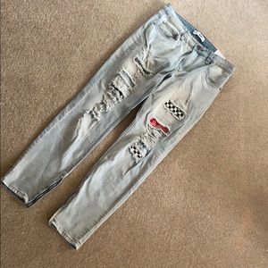 Mens Fashion Nova Rob Skinny Jeans sz 32